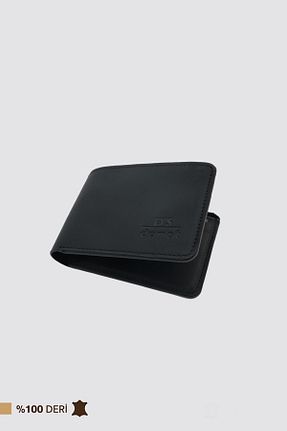 کیف پول مشکی مردانه ابعاد کوچک D