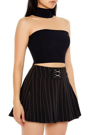 بلوز مشکی زنانه ساده Forever 21 - کد 867350612