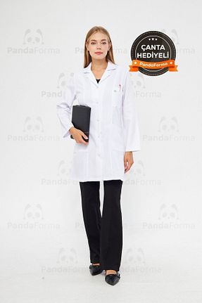 لباس کار سفید PandaForma - کد 851378679