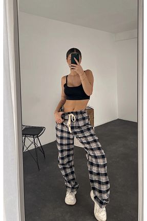 پائین تنه راحتی مشکی زنانه پنبه ای weywot - کد 867368039