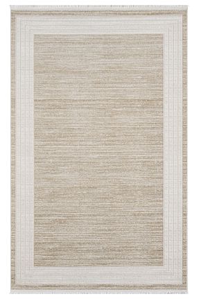 فرش طوسی قابل شستشو Prestige Halı - کد 867382437
