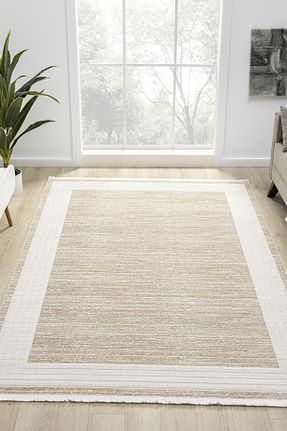 فرش طوسی قابل شستشو Prestige Halı - کد 867382437