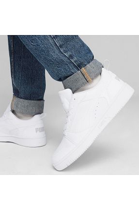 کفش اسنیکر سفید زنانه بند دار Puma - کد 867395271