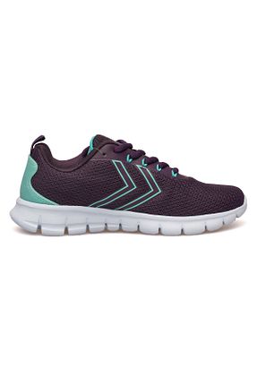 کفش اسنیکر بنفش زنانه بند دار hummel - کد 848458674