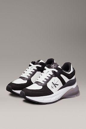 کفش اسنیکر مشکی زنانه بند دار Calvin Klein - کد 866986768