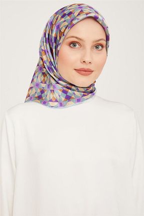 روسری بنفش 90 x 90 Armine - کد 759071831