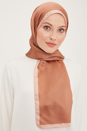شال بژ زنانه پلی استر Armine - کد 730053357