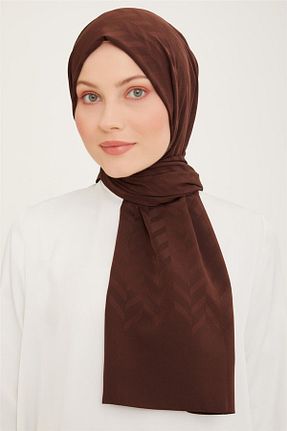 شال زرشکی زنانه پلی استر Armine - کد 704251253