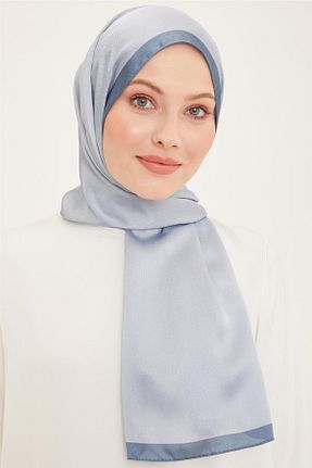 شال فیروزه ای زنانه پلی استر Armine - کد 730051644