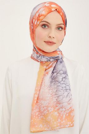 شال نارنجی زنانه Armine - کد 790640164