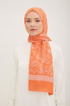 شال نارنجی زنانه Armine - کد 707274823