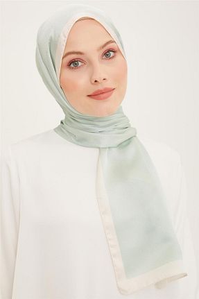 شال فیروزه ای زنانه پلی استر Armine - کد 730055730