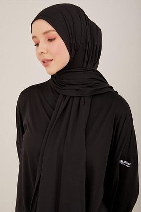 شال مشکی زنانه پنبه ای Armine - کد 733919021