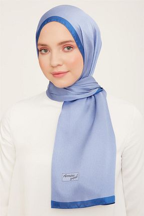 شال آبی زنانه پلی استر Armine - کد 751412091