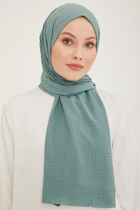 شال سبز زنانه پلی استر Armine - کد 767135125