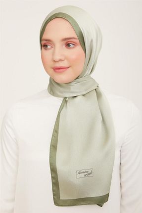 شال سبز زنانه پنبه ای Armine - کد 766867805