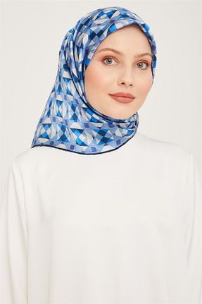 روسری سفید کرپ ساتن ابریشم Armine - کد 761634662