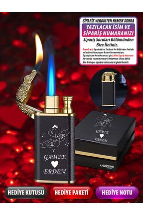 فندک کمپ مشکی LAZZERS HEDİYELİK - کد 868012176
