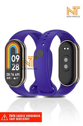 بند ساعت هوشمند بنفش Nezih Case - کد 867447589