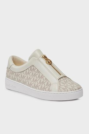 کفش اسنیکر سفید زنانه کنواس Michael Kors - کد 867499779