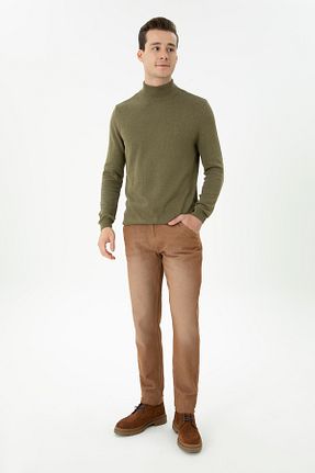 شلوار قهوه ای مردانه پارچه U.S. Polo Assn. - کد 855157846