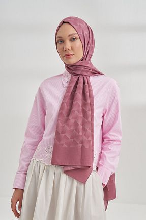 شال صورتی زنانه پلی استر ARMANDA - کد 867540287