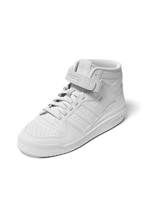 کفش بسکتبال سفید مردانه چرم مصنوعی adidas - کد 94550426