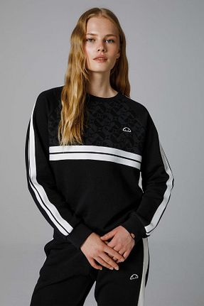 سوئیشرت اسپرت مشکی زنانه رگولار Ellesse - کد 868100734