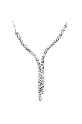 گردنبند الماس سفید 0,21 - 0,50 Ariş - کد 857603853