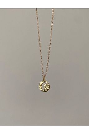 گردنبند جواهر طلائی زنانه فلزی bettymettys - کد 867545158