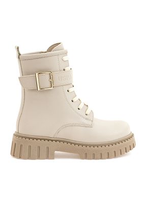 بوت / نیم بوت بژ بچه گانه پاشنه تخت U.S. Polo Assn. - کد 867565677