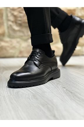 کفش کژوال مشکی مردانه پاشنه کوتاه (1 - 4 سانتی متر) ByItallanoshoes - کد 868110218