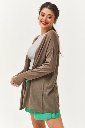 رویه قهوه ای زنانه اکریلیک Ebsumu - کد 814008522
