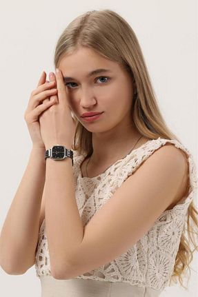 ساعت مچی مشکی زنانه 26-30 میلی متر OQQO - کد 653429549
