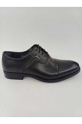 بوت / نیم بوت مشکی مردانه چرم خالص Fosco - کد 867573032