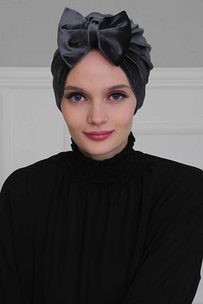 کلاه شنای حجاب طوسی زنانه Ayşe Tasarım - کد 164592302