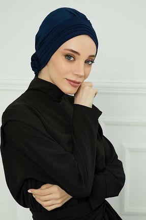 کلاه شنای حجاب سرمه ای زنانه Aisha