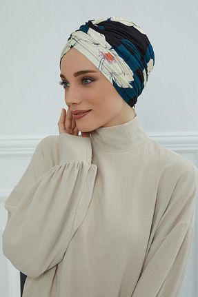 کلاه شنای حجاب مشکی زنانه Aisha