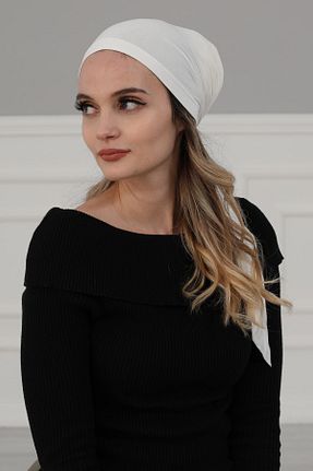 کلاه شنای حجاب بژ زنانه Aisha