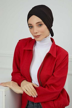 کلاه شنای حجاب مشکی زنانه Aisha