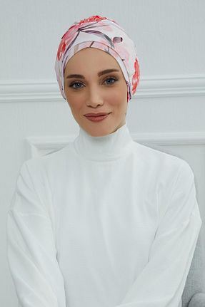 کلاه شنای حجاب صورتی زنانه Aisha