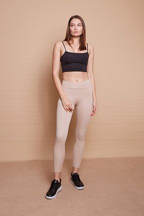ساق شلواری بژ زنانه بافت Jument - کد 458606268