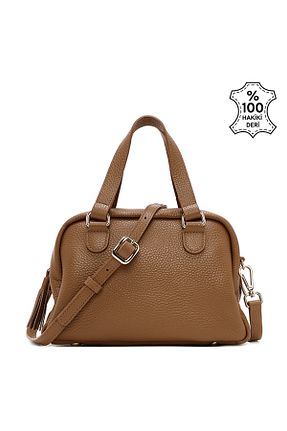 کیف دوشی صورتی زنانه چرم خالص Sole Sisters - کد 867609410