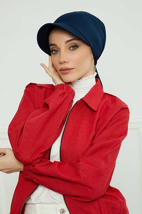 کلاه شنای حجاب سرمه ای زنانه Aisha