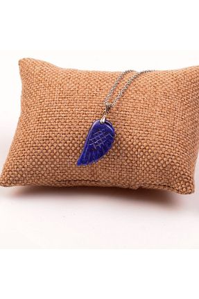 گردنبند جواهر سفید زنانه سنگ طبیعی Taş Sandığı - کد 57557211