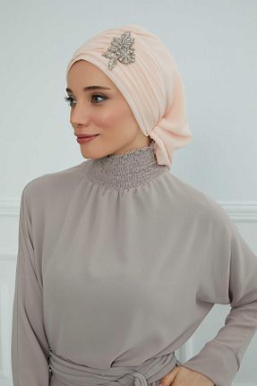 شال بژ زنانه شیفون Aisha