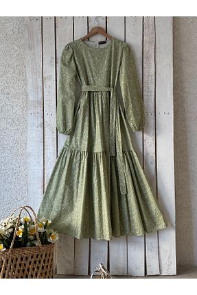 لباس حجاب سبز زنانه کلوش KÜÇÜĞÜM BUTİK - کد 861637369