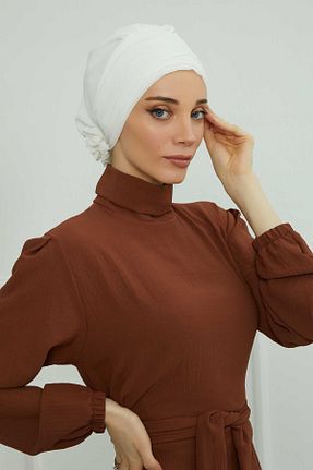 شال بژ زنانه شیفون Aisha