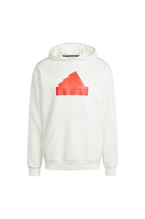 سوئیشرت سفید مردانه هندسی adidas - کد 838685523