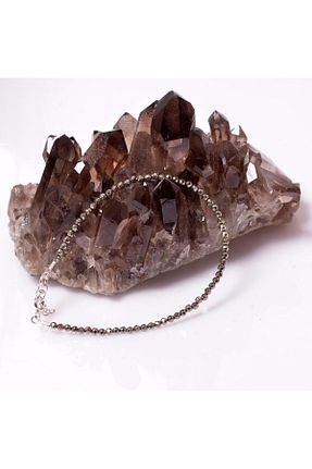 دستبند جواهر رنگی زنانه سنگ طبیعی Taş Sandığı - کد 735301551